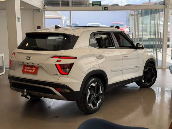 HYUNDAI CRETA 2.0 FLEX ULTIMATE AUTOMÁTICO HYUNDAI CRETA 2.0 FLEX ULTIMATE AUTOMÁTICO